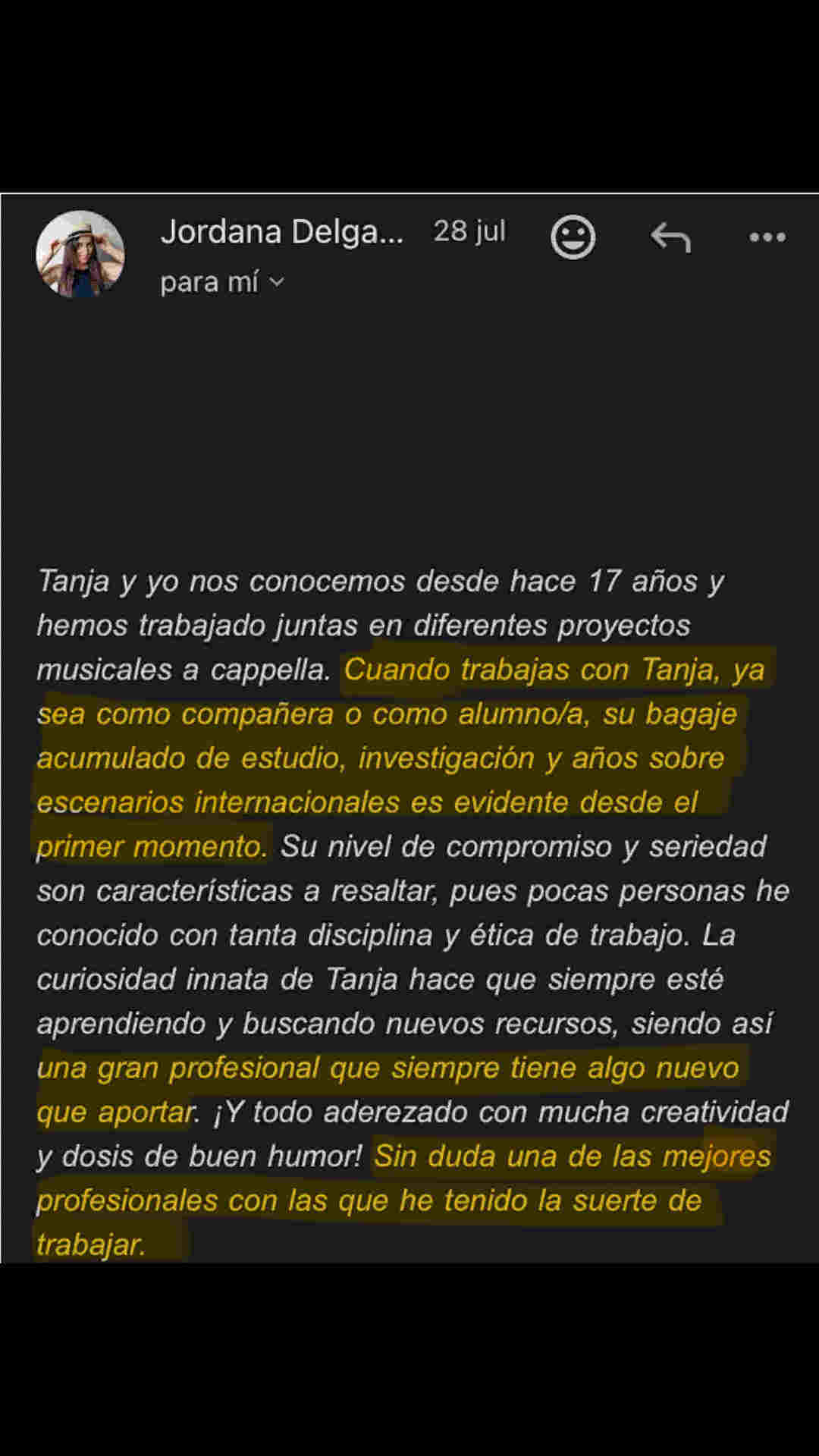 Reseña de Jordana Delgado